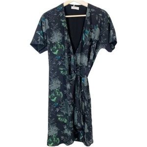 Babaton Aritzia Wrap Dress Sz M
